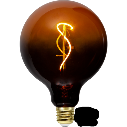 LED-lampa E27 ColourMix G125 Dim