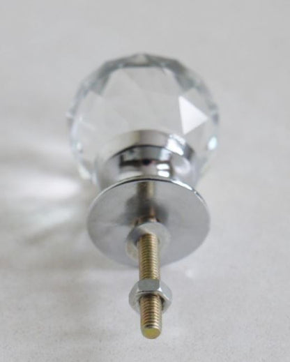 Dörrhandtag Dörrknopp Diamant rund topp 6x3 cm