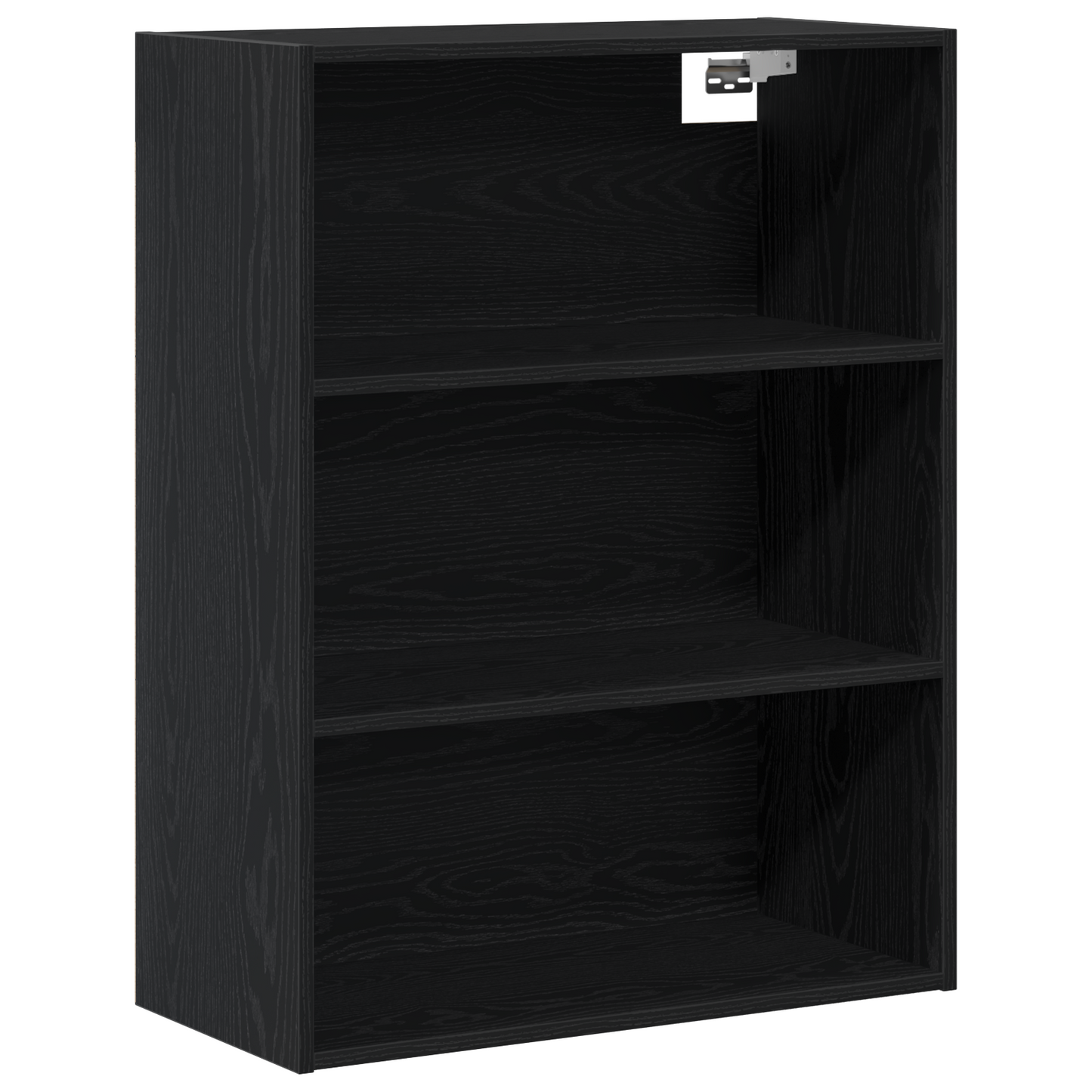 Skåp Svart Ek 69.5x34x180 cm