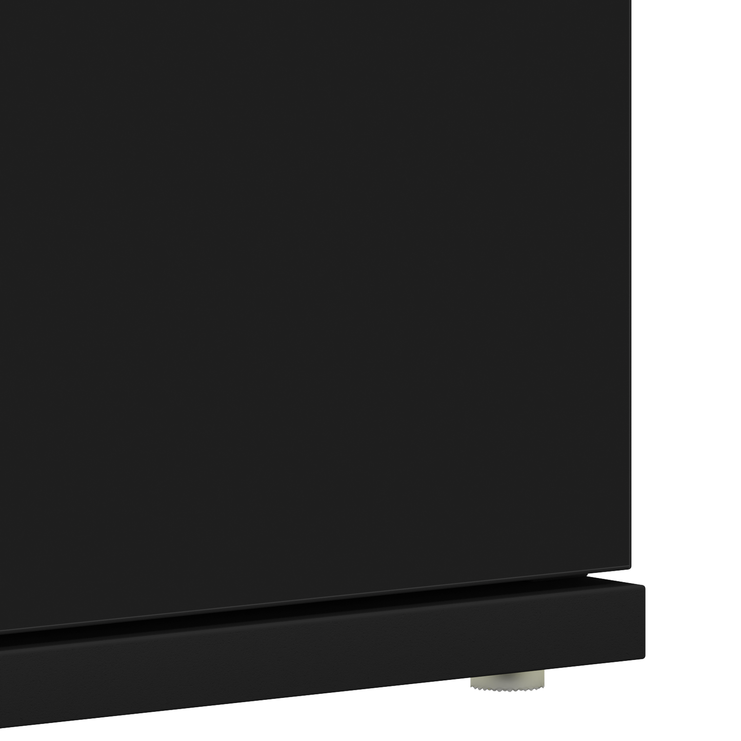 Skoställ Svart Skoskåp 80x39x180 cm