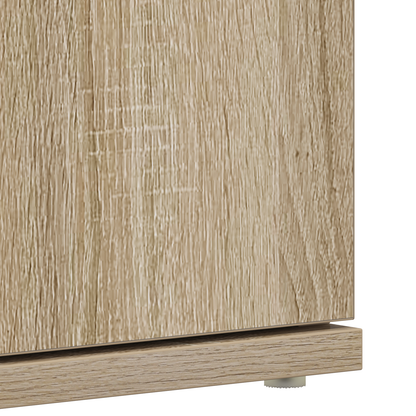 Skoställ Sonoma Ek 80x39x180 cm