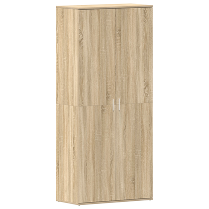 Skoställ Sonoma Ek 80x39x180 cm