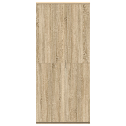 Skoställ Sonoma Ek 80x39x180 cm