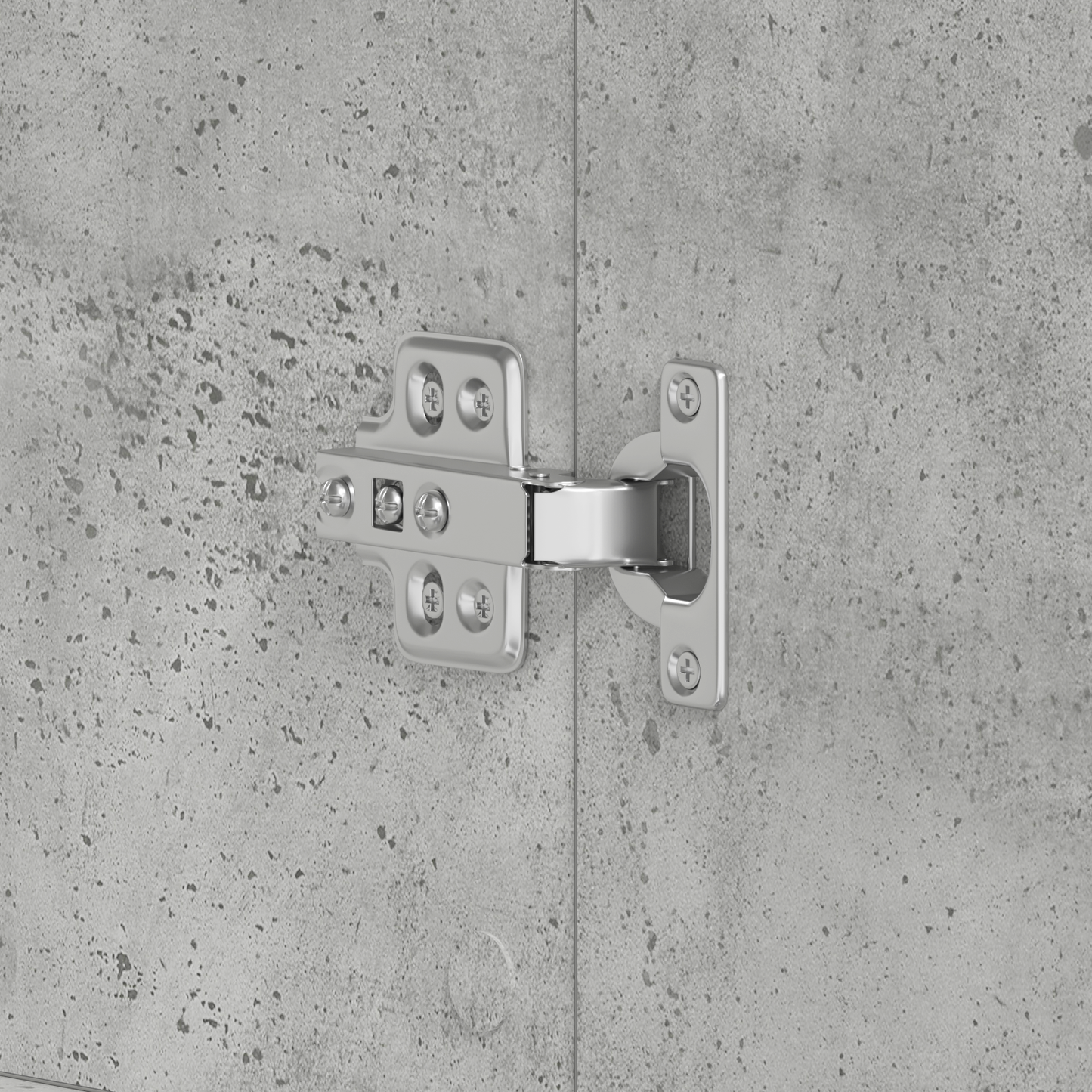 Skoställ Betonggrå 80x39x180 cm