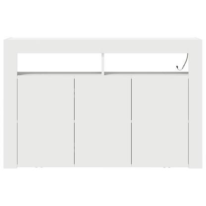 Skänk Vit 116 x 30 x 75 cm Modern