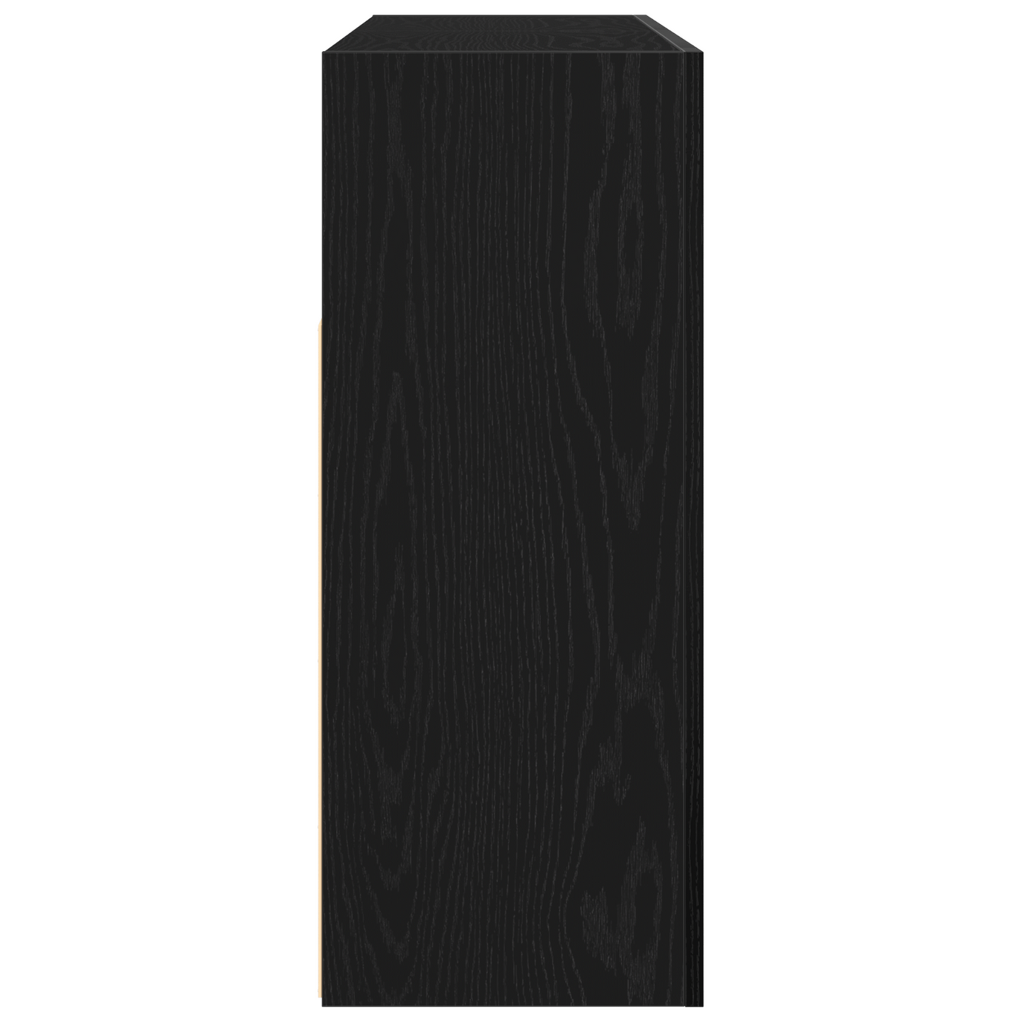 Skänk Svart Ek 116 x 30 x 75 cm