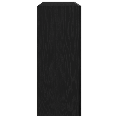 Skänk Svart Ek 116 x 30 x 75 cm