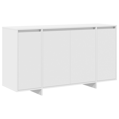 Skänk Vit Trä 135 x 41 x 75 cm Vit Skänk