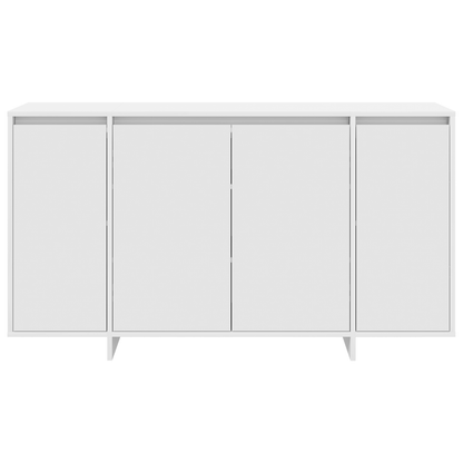 Skänk Vit Trä 135 x 41 x 75 cm Vit Skänk