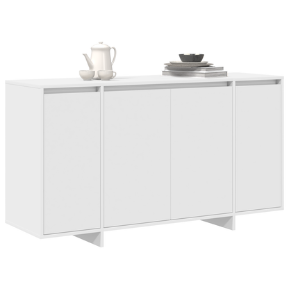 Skänk Vit Trä 135 x 41 x 75 cm Vit Skänk