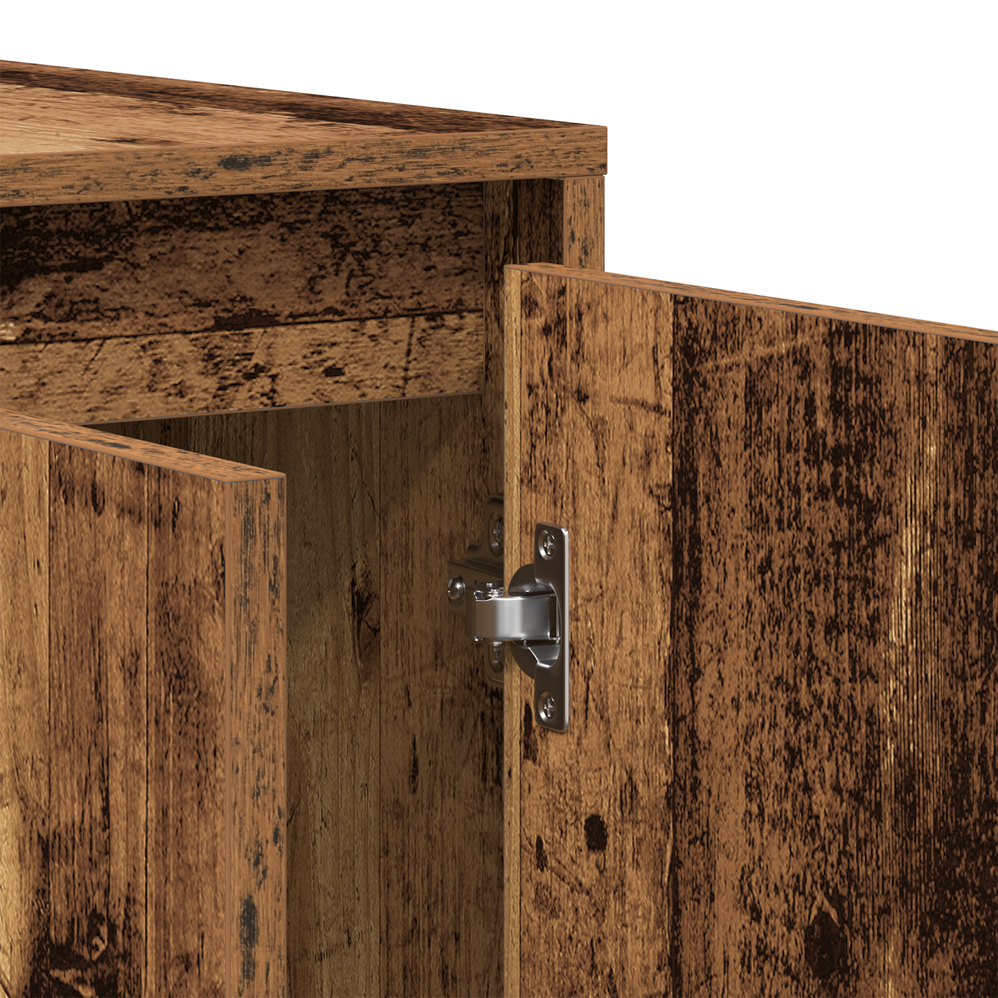 Skänk Åldrat Trä Solid återvunnet trä