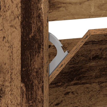 Skoställ Åldrat Trä Trä 80 x 21 x 163.5 cm