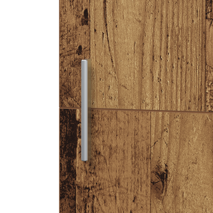 Skåp Åldrat Trä 45x42.5x185 cm