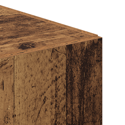 Skåp Åldrat Trä 45x42.5x185 cm