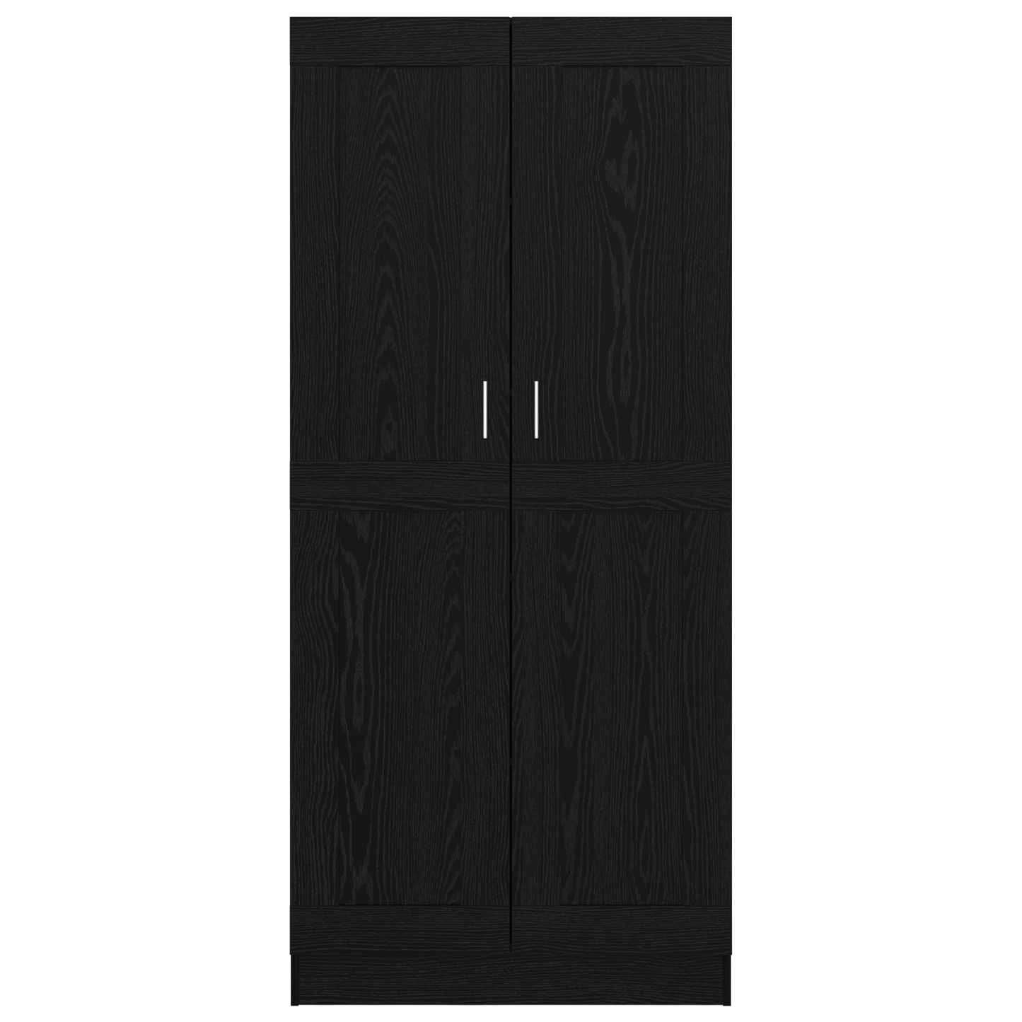 Bokhylla Svart Ek 82.5 x 30.5 x 185 cm