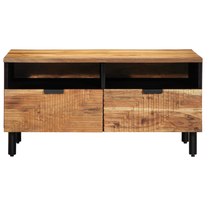 Soffbord Trä 80x54x40 cm Massivt Akaciaträ