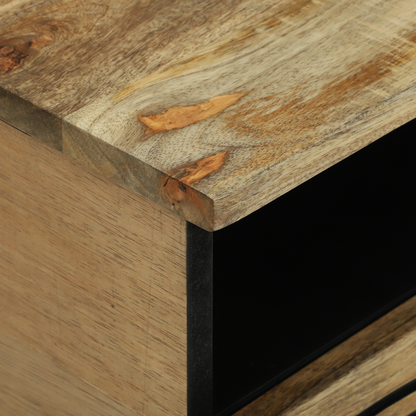 Soffbord Trä 80 x 54 x 40 cm - Solid Mangoträ