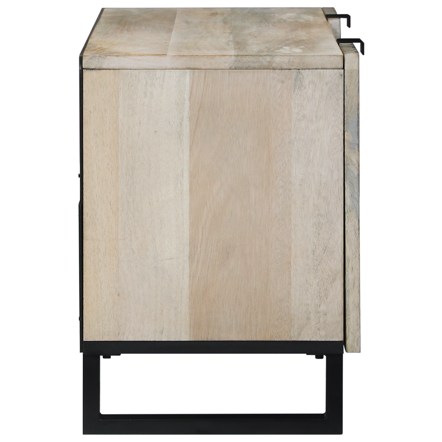 Skänk Vit och Svart 105 x 33.5 x 46 cm