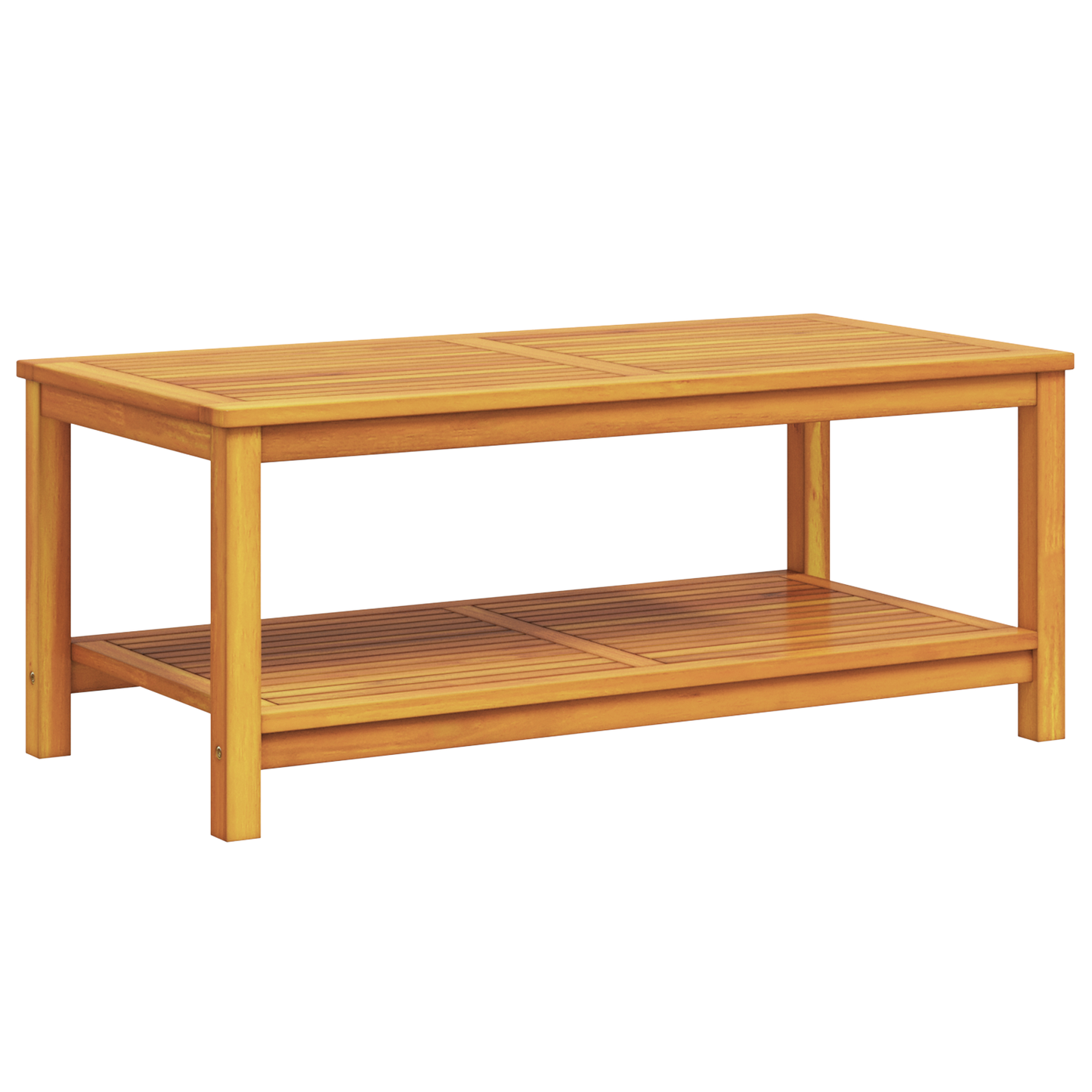 Soffbord Trä 110x55x45 cm Massivt Akaciaträ