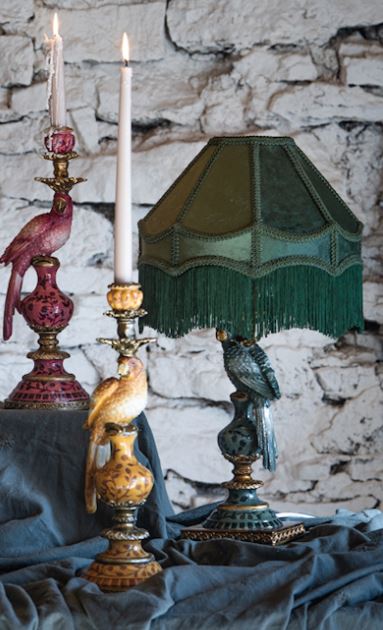 Lampskärm Frans Ø30 cm Mörkgrön