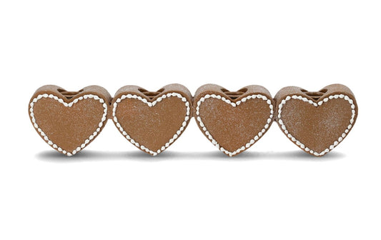 Julljusstake Pepparkakor 35x4,5x7cm