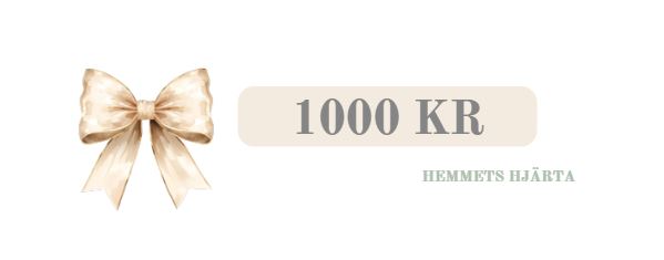Presentkort 1000