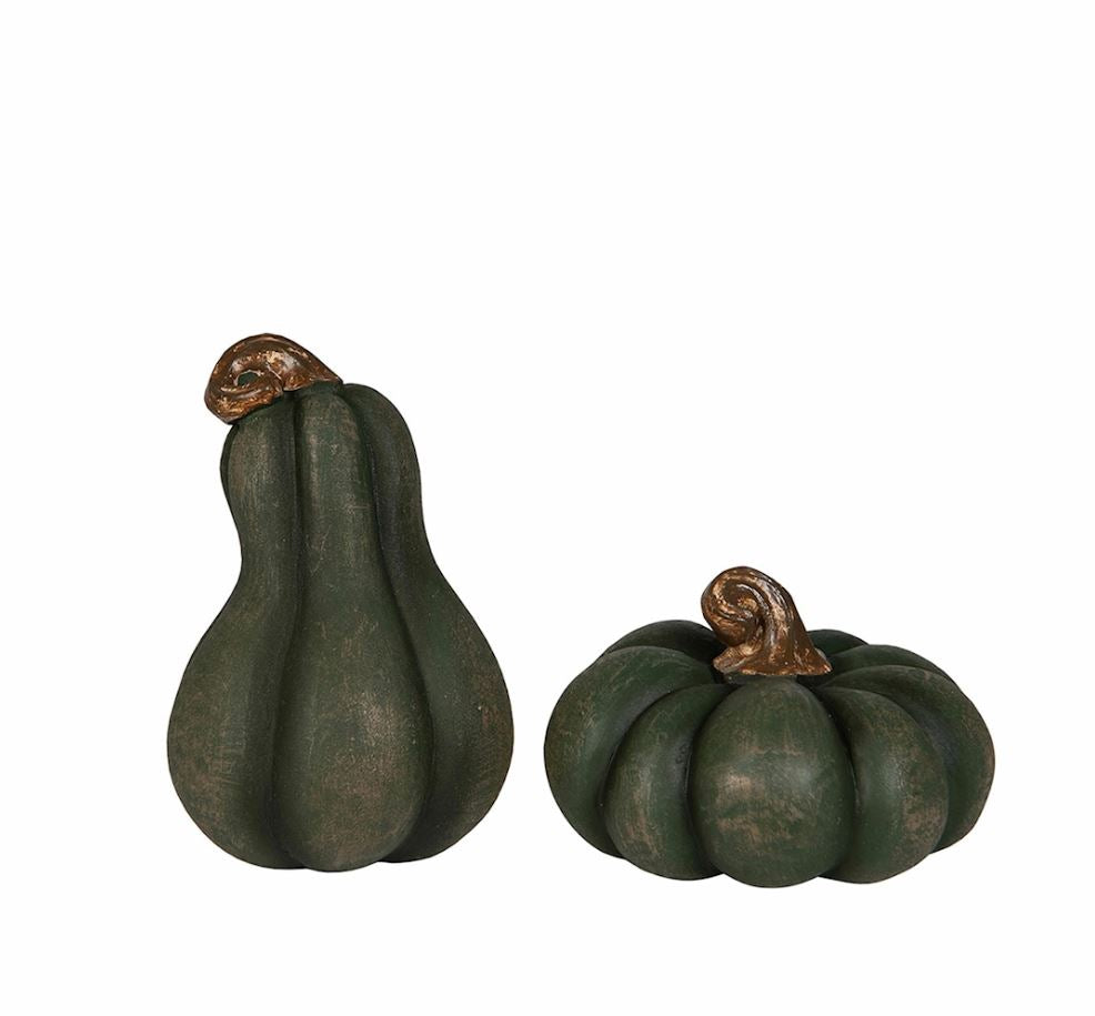 Dekoration Pumpa 6-pack Mix 5x8 cm Grön I lager Augusti 2026