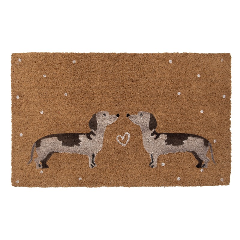 Drrmatta Hund Brun Beige 75x45x1 cm , hemmetshjarta.se