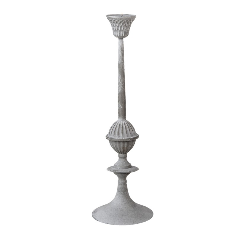 Ljusstake Ljushllare Metall 50 cm Gr/Silver , hemmetshjarta.se